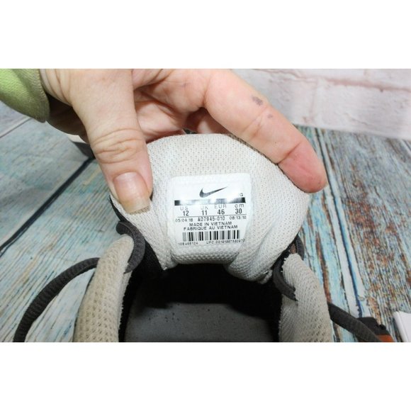 Nike Ultrafly 2  Black Nylon Lace up Soccer Cleats Sneakers Shoes Size 12 - Picture 8 of 9